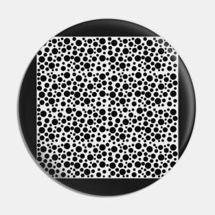 black and white polka dot pattern Pin