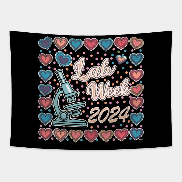 lab week 2024 Lab Week 2024 Tapestry TeePublic