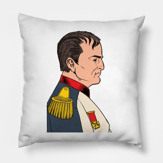 Napoleon Bonaparte Pillow by TwoSeventy (270)