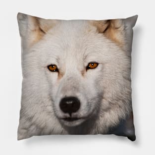 Arctic Wolf Pillow