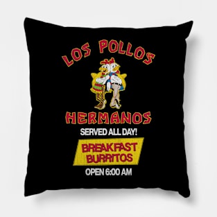 Los Pollos Hermanos breakfast burrito Pillow