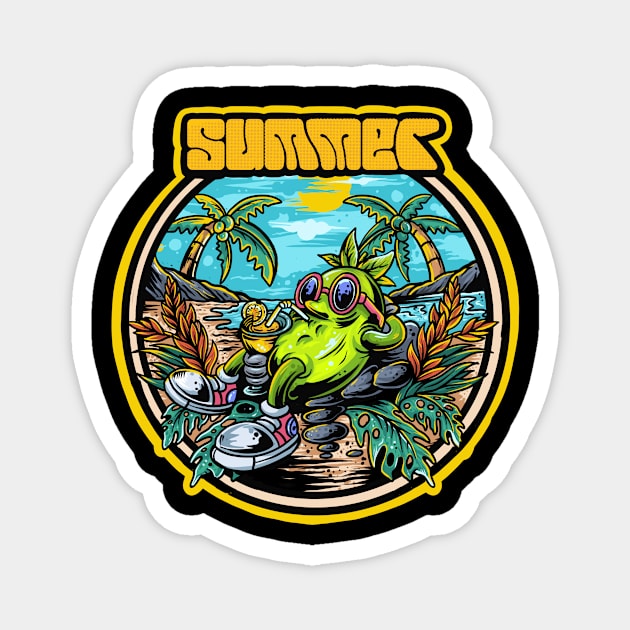 Summer Vibes Magnet by Blunts