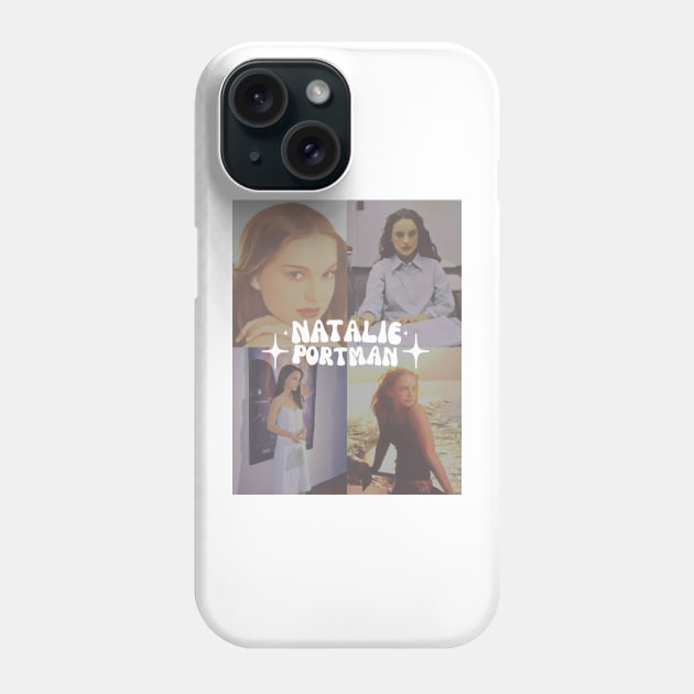 groovy aesthetic natalie portman (perfect for your average padme amidala stan) • star wars cast collection Phone Case by shopanniekat