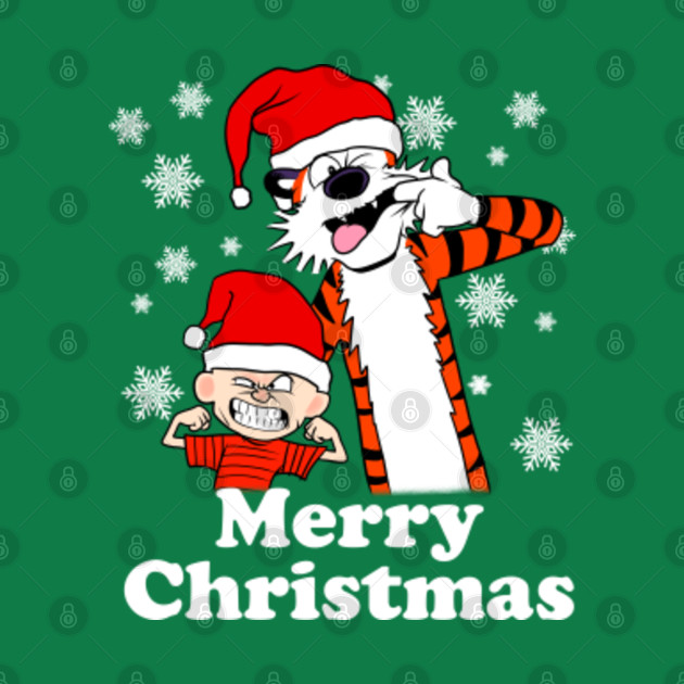 Calvin and hobbes christmas - Calvin And Hobbes - Phone Case