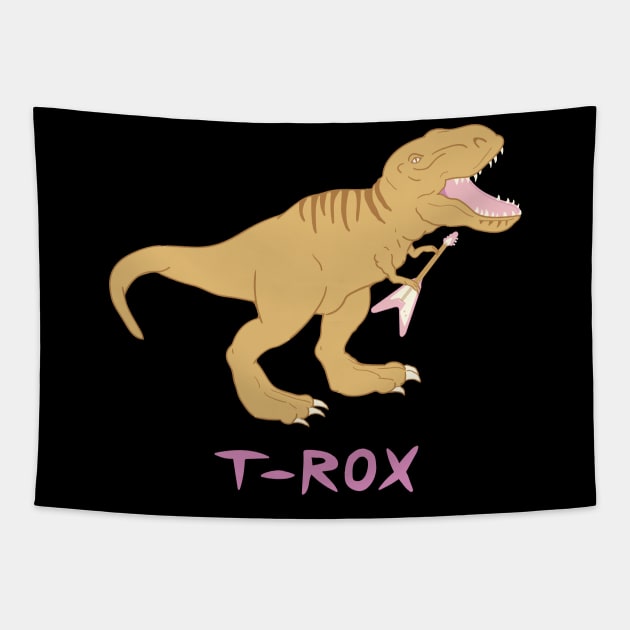 T-Rox Tapestry by DoctorBillionaire