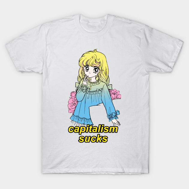 Discover Capitalism Sucks / Kawaii Meme Design - Capitalism Sucks - T-Shirt