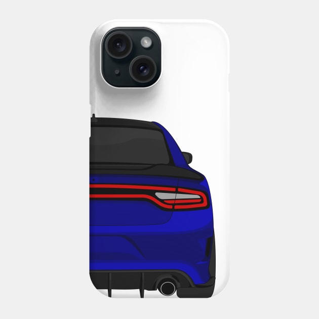 DODGE CHARGER NAVY Phone Case by VENZ0LIC