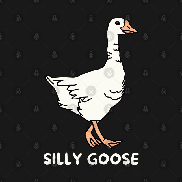 Silly Goose Back Design by Downtown Rose