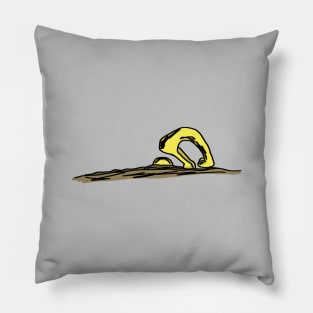 head in the sand Pillow