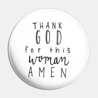 Woman Pin