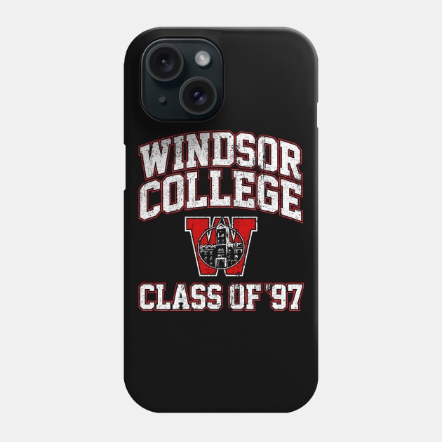 Windsor College Class of 97 (Scream 2) Phone Case by huckblade