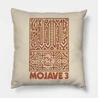 Mojave 3 †† Retro Style Fan Design Pillow