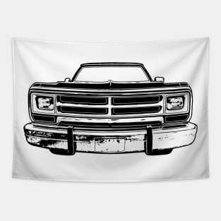 RamCharger Sketch Art Tapestry