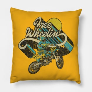 Free Wheelin' Pillow