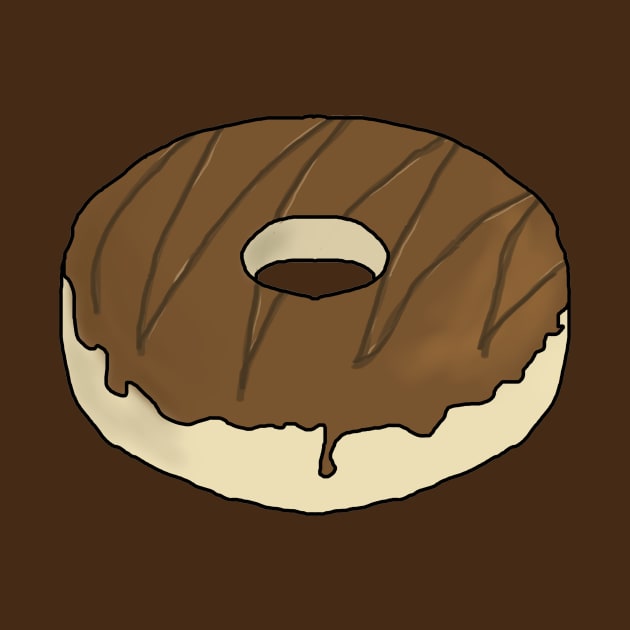 Chocolate Drizzle Donut by Kcael