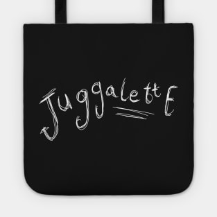 Dark and Gritty Juggalette sketch text Tote