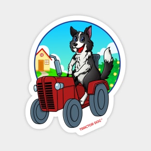 Tractor Critters Border Collie Magnet