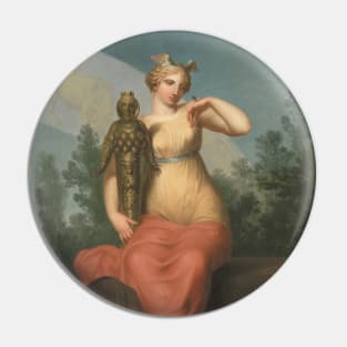 Philosophy - Allegorical Figure by Nicolai Abildgaard Pin