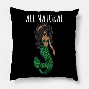 All Natural Mermaid Pillow