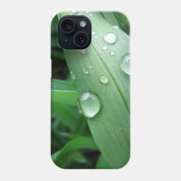 Water Droplets Phone Case by ARTWORKandBEYOND