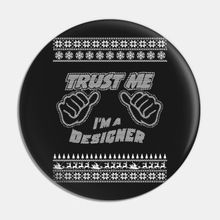 Trust Me, I’m a DESIGNER – Merry Christmas Pin