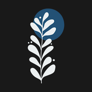 Leafy Flora (Inverted Colors) T-Shirt