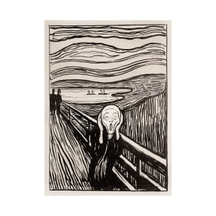 The Scream (1895) by Edvard Munch. T-Shirt