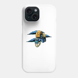 hobbes became an astronaut Phone Case