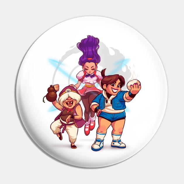 The Queen Of Fighters Pin by BrunoMota