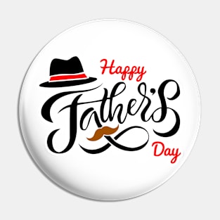 Happy Father's Day Pin