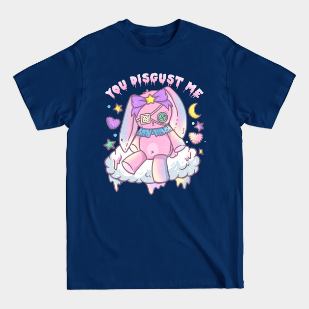 You Disgust Me - Chibi Kawaii Anime Girl T-Shirt - Pastel Goth - T-Shirt