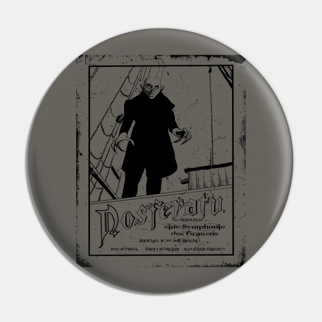 Nosferatu Pin by giftgasdjinn