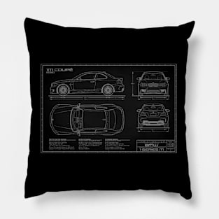 BMW 1M Pillow