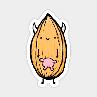 Almond milk cow seed Magnet