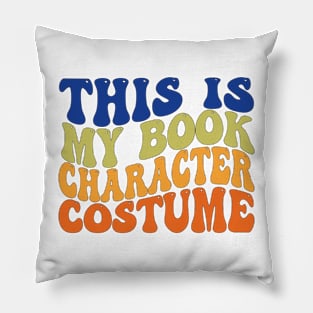 This Is My Book Character Costume Pillow