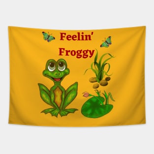 Feelin' Froggy Tapestry