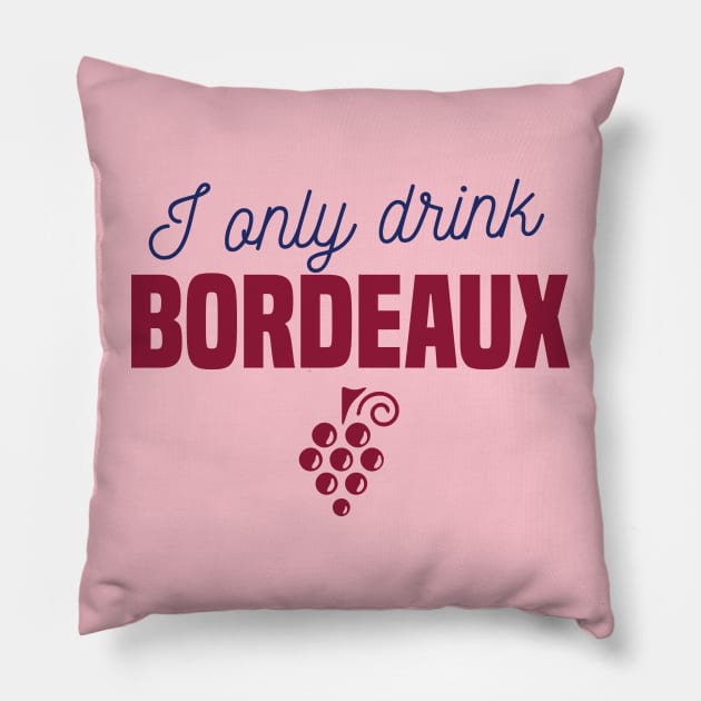 Wine drinker Pillow by Malikom