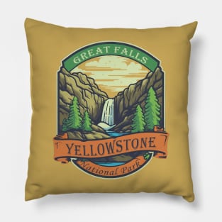 Yellowstone National Park Pillow