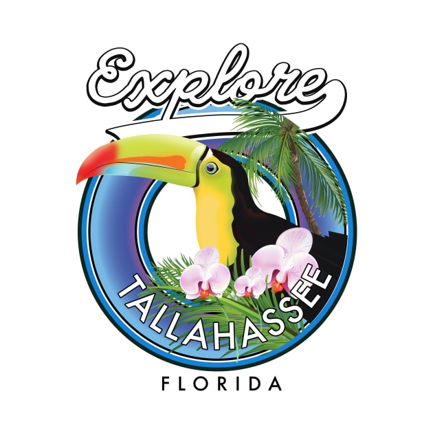 Explore Tallahassee Florida travel patch by nickemporium1