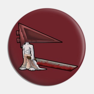 Pyramid Head Kitty Pin