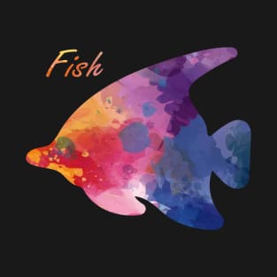 Colored fish. T-Shirt