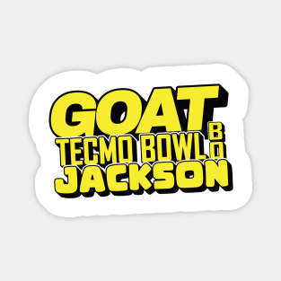 Goat Tecmo Bowl Bo Jackson Magnet