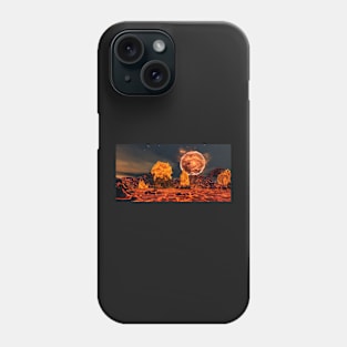 Orbiting the Red Giant Phone Case