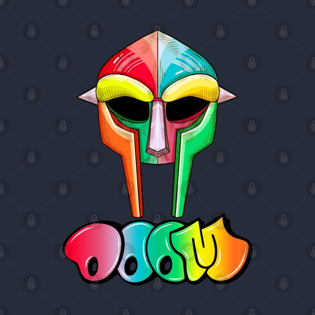 Colorful MF Doom by Juancuan