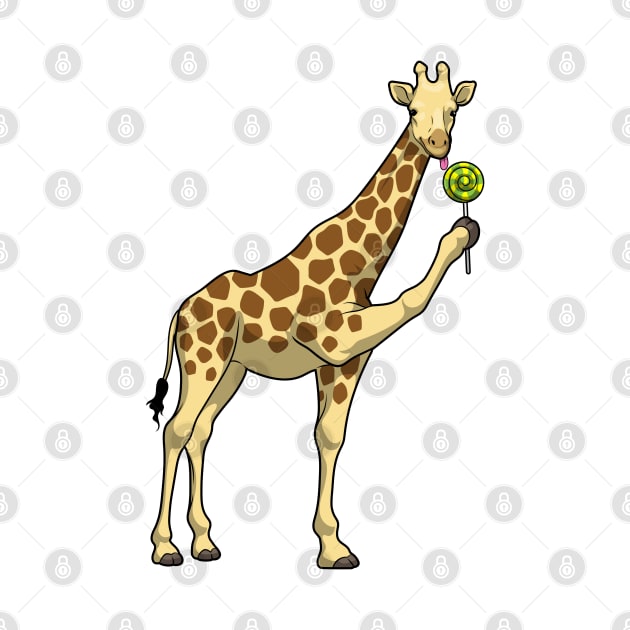 Giraffe Lollipop by Markus Schnabel