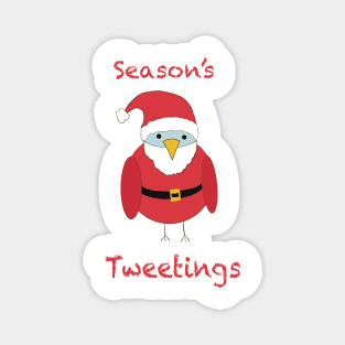 Target Santa Bird wishing you Season’s Tweetings! Magnet