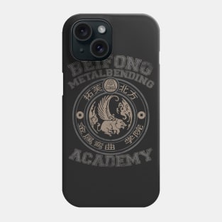 Beifong Metalbending Academy - Silver & Beige Phone Case