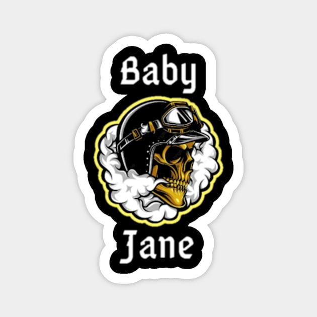 Baby jane vintage Magnet by Clewg