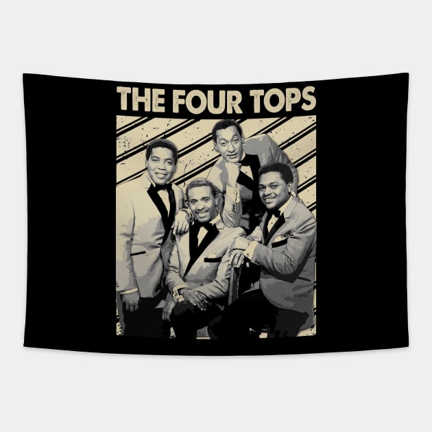 Ain't No Mountain High Enough for Style The Tops Band-Inspired Tee Tapestry by Confused Reviews