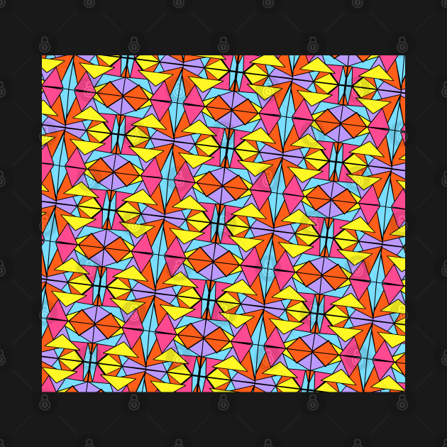 90's Colors Geometric Funk by Sparkleweather